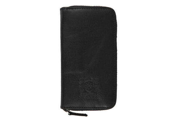 Gregory plånboksfodral i svart läder till iPhone 5/5S/SE